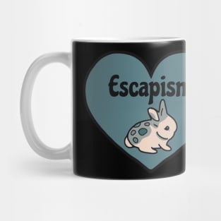 The Escape is Real | Mini Rex Rabbit Having A Bunny Escape From Reality Mug
